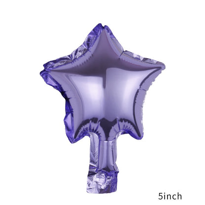 Balon Foil Bintang / Star Size mini 5 inch ( 12,5 cm )