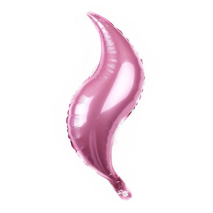 1 Balon Foil S Shape Jumbo Size 18 inch