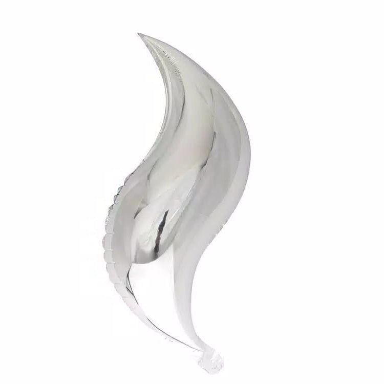 1 Balon Foil S Shape Jumbo Size 18 inch