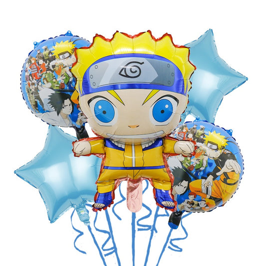 Set isi 5 Balon Foil Naruto