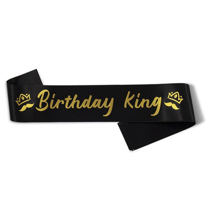 (Tidak Bisa Custom) Selempang / Sash Groom To Be, Birthday Boy, Its A Boy, It's A Girl, Bride To Be, Mom To Be