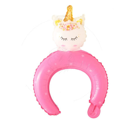 Balon Foil Bando / Headband Ballon Hello Kitty, Donald Tsum Tsum, Mickey Minnie Tsum Tsum