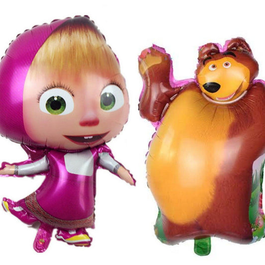 Balon Foil Masha & The Bear Jumbo
